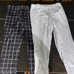 Stretchy work pants two-for-one!